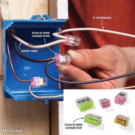 extending electrical wire with junction box|extend wires without junction box.